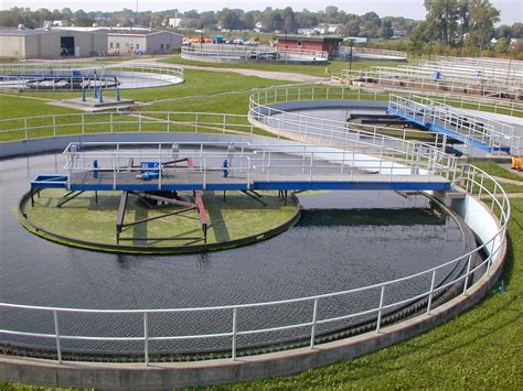 water treatment purification plant.